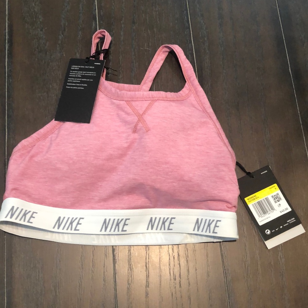 NIKE sports bra Mauve size small